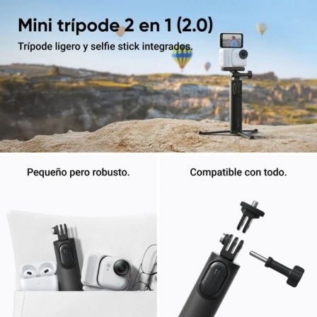 Insta360 Cámara Digital Deportiva Insta360 GO Ultra Pack Creador - 4K - Ángulo de visión 360º - Negra - INACGUC1 Insta360 Cámara Digital Deportiva Insta360 GO Ultra Pack Creador - 4K - Ángulo de visión 360º - Negra - INACGUC1